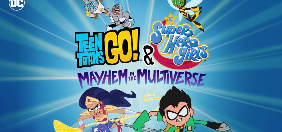 Poster of Teen Titans Go Các nữ siêu anh hùng DC Mayhem trong Đa vũ trụ