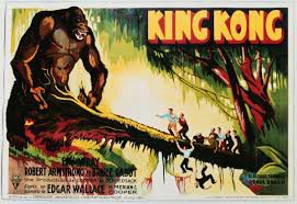 Poster of king kong 1933