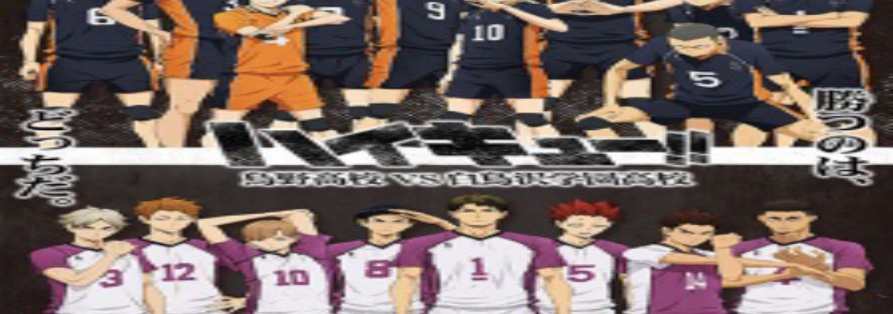 Poster of Haikyuu Karasuno Koukou vs Shiratorizawa Gakuen Koukou