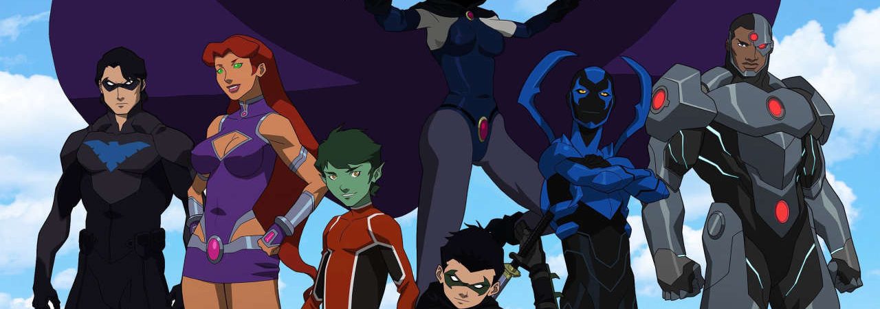 Poster of Liên Minh Công Lý Đụng Độ Nhóm Teen Titans