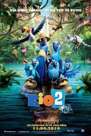 Phim Chú Vẹt Đuôi Dài 2 - Rio 2 PhimChill Vietsub (2014)